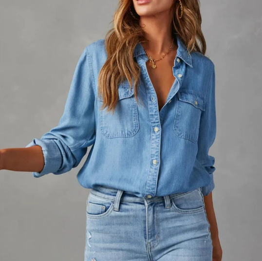 Dianne Soft Denim Shirt